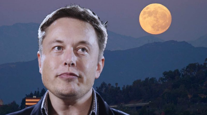 Elon Musk EDM Moon Festival